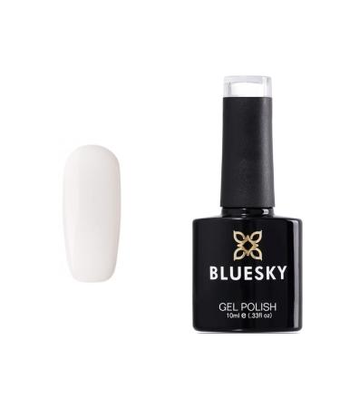 Bluesky White Pearl A41 Gel Nail Polish 10ml | UV-LED Soak-Off + 2 Shine Wipes | International Shipping Available - Buy Online on GoSupps.com