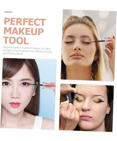 Healeved 2pcs Liquid Eyeliner Makeup Mascara Sticky Eyelashes Accessories Gel Highlight Glow Coloring Pigment - Buy Online on GoSupps.com