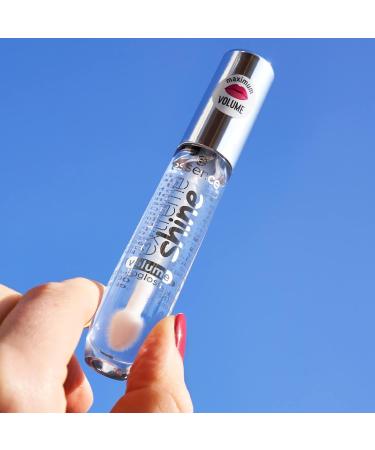 Essence Women's Lip Gloss - Extreme Shine Volume 01 Crystal Clear | Glossy Applicator | 1 Count - Buy Online on GoSupps.com