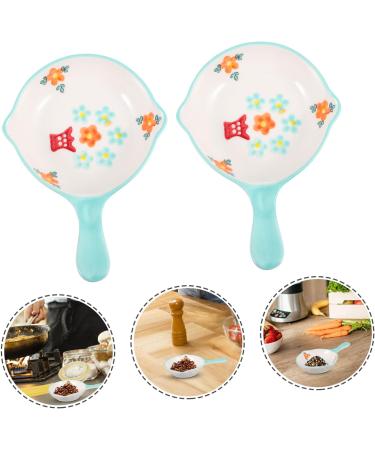 Ciieeo 10 Pcs Seasoning Dish Soy Dipping Bowl Household Snack Dish Sugar Container Flower Shape Sauce Dish Appetizer Dish Serving Saucers Bowl Dishes Sushi Child Ceramics Snack Plate 13.8X10X2.5CMx5pcs As Shownx5pcs - Buy Online on GoSupps.com