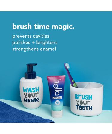 Dragon Dazzle Blue Raspberry Kids Toothpaste - Fluoride, No Artificial Sweeteners, No SLS - Gluten Free, Vegan - Ages 2+ - Pack of 3 (4.2 OZ Tubes) - Buy Online on GoSupps.com