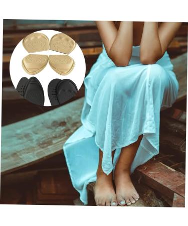 NOLITOY Forefoot Half Size Pads for Women | 8 Pairs Non-Slip Bunion Cushions & Comfort Inserts | Protect Your Feet & Enhance Shoe Fit - Buy Online on GoSupps.com