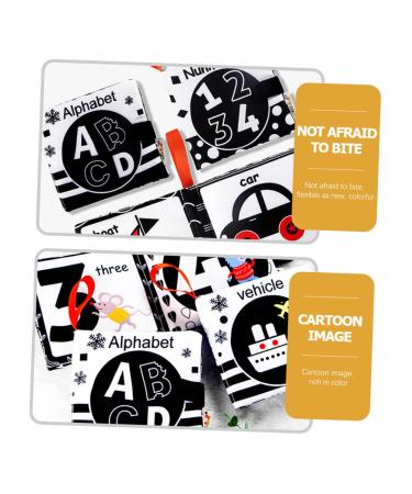 Safigle 2-Set Baby Quiet Books | Fabric Toy for Toddlers | Teething & Early Education Books for Newborns - Buy Online on GoSupps.com