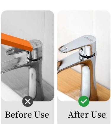 Powerful Limescale Rust Eraser - Stainless Steel Cleaning Artifact for Kitchen & Bathroom Surfaces - Yellow - Buy Online on GoSupps.com