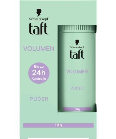 Poudre coiffante Schwarzkopf Taft - Volume (10 g) - Poudre capillaire compl te - Jusqu' 50 utilisations - Poudre coiffante v g talienne
