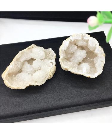 Natural Crystal Rough Stone Jewelry Specimen Healed 1PC Natural Agate geode Crystal Hole Specimen Contains Clear Crystal Clusters Stone Halloween Decorations As a Gift Stone Jewelry - Buy Online on GoSupps.com