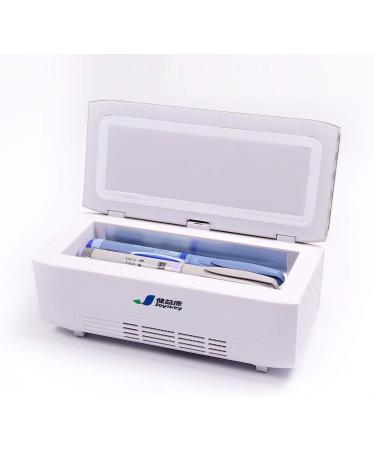 Insulin Cooler Travel Case Mini Fridge Battery Powered Keeps 2-8 Freely Working 12hours Continuously with USB Car Adaptor - Buy Online on GoSupps.com
