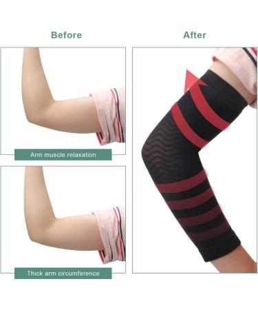 Buy Adecco LLC AHIER Slimming Compression Arm Shaper - Lose Arm Fat & Tone Sleeves for Women | International Shipping - Buy Online on GoSupps.com