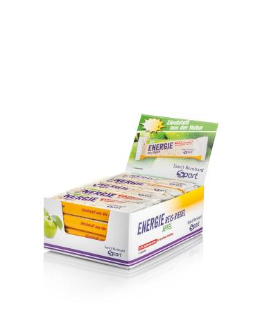 Sanct Bernhard Sport Energy Rice Bar Apple | 20-pack Apple 20 pieces (1 pack)