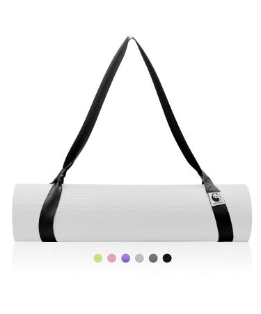 Slim Panda Yoga Mat Straps for Carrying,Adjustable Yoga Mat Carrier,Multiple Colour Yoga Mat Sling,Durable Cotton Exercise Strap for Yoga,Pilates,Exercise,Fitness,Dance(Yoga Mat Not Included) Black - Buy Online on GoSupps.com