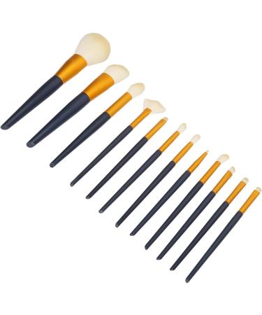 Makeup Brush Set 12 Pieces Brushes Makeup Brush Set Soft Bristle Dense Bristle Professional with Holder for Makeup Beginner for Beauty Salon - Buy Online on GoSupps.com