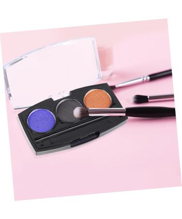 FOMIYES 10pcs Box Makeup Pallet DIY Eyeshadow Pans Empty Lipstick Pallet Eye Shadow Box Pigment Cosmetic Black 7.2x4.2cm - Buy Online on GoSupps.com