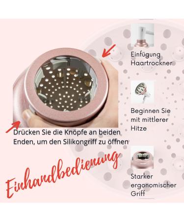 Buy Gihali Universal Hair Diffuser Attachment - Gold for Curly & Wavy Hair | Stable 4.4cm to 6.6cm | International Shipping Available - Buy Online on GoSupps.com