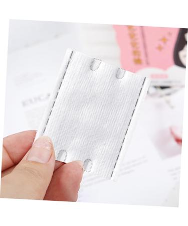MAGICLULU 2 1 Makeup Cotton Face Cleansing Wipes First Aid Wipes Cleaning Wipes Cleaning Tool Hand Wipes Facial Puff Beauty Face Wipes Cotton Pads Cosmetic Nail Polish White - Buy Online on GoSupps.com