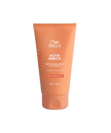 Wella Professionals Invigo Nutri Enrich Nourishing Anti-Frizz Smoothing Cream - With Vitamin E and Oleic Acid - Repairs Dry and Damaged Hair 150ml