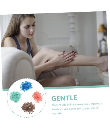 Fomiyes 12 Packs of Hard Wax Beans for Hair Removal - No Stripped Wax Pearls Domestic Depilatory Wax Tool - Buy Online on GoSupps.com