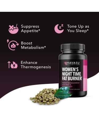 Night Time Fat Burner for Women | Powerful Weight Loss Pills to Suppress Late Night Cravings & Boost Fat Burn - Buy Now! - Buy Online on GoSupps.com