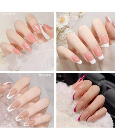 Biutee Clear Jelly Nail Art Stamper Set - Dual Head Silicone Stamper with 3 Scrapers - Manicure Nail Art Tool (12 Pcs) - Buy Online on GoSupps.com