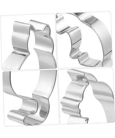 Milisten 18 Pcs Dinosaur Cookie Cookie Molds Cat Cake Mold Biscuit Mold Muffin Cake Stencil Metal Dies Biscuit Bathroom Jars Die Cutting Rice Ball Stainless Steel 13.5X5.6CMx3pcs Silverx3pcs - Buy Online on GoSupps.com