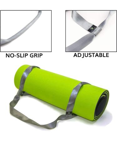 Gradient Fitness Premium Quality 66x1.5 Yoga Mat Strap with Cotton Blend - Mat Carrier and Holder - Buy Online on GoSupps.com