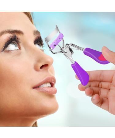 Eyelashes Curler with Comb Separated Lashes Curler Steel Wide Angle Eyelash Eye Makeup Tool for Girls Women - Buy Online on GoSupps.com