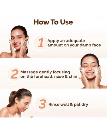 MAMAEARTH Chia Oil-Free Face Wash with Chia Seed & Ceramides | For Normal to Oily Skin | Co-Created with Dermats | Oil-Free Formula | Cleanses Deeply | 100 ml/3.38 Fl Oz - Buy Online on GoSupps.com