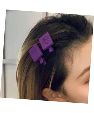 minkissy 8 Pairs Mahjong Hairpin Bobby Pins Girls Hairpins Nonslip Hairpins Thanksgiving Hair Accessories Novelty Barrettes Metal Hair Clip Funny Hair Clips Cute Alloy Bang Clip - Buy Online on GoSupps.com