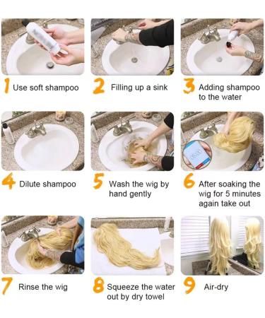 Esmee Short Straight Brown Blonde Ombre Bob Wig for Women - 14 Inch Synthetic Cosplay Wig with Fringe, Heat Resistant & Natural Hair Look - Dark Roots & Gray Highlights - Buy Online on GoSupps.com