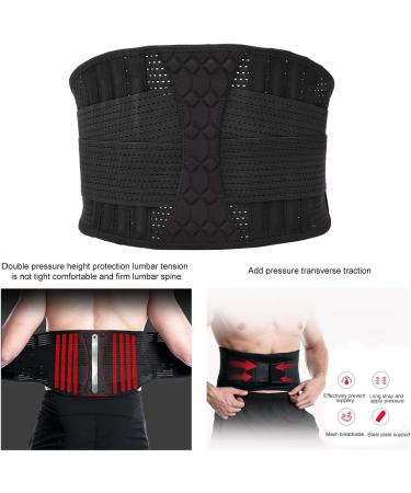 Herchr Waist Trimmer Belts for Men - Breathable Back Support & Lumbar Pain Relief - XL Welding Tape for Lower Back - Buy Online on GoSupps.com
