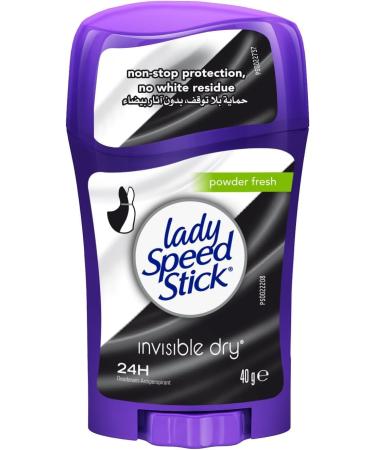 Lady Speed Stick Deodorant 1.4oz Powder Fresh Invisible Dry (3 Pack) Fresh 39.6 g (Pack of 3) - Buy Online on GoSupps.com