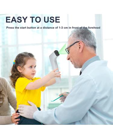 Infrared Non-Contact Thermometer for Adults & Kids - 3-in-1 Digital Fever Detector - Buy Online on GoSupps.com