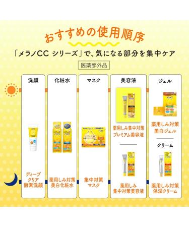 Melano CC Deep Clear Enzyme Face Clean 130g Enzyme x Vitamin C Form Clean Pores - Buy Online on GoSupps.com