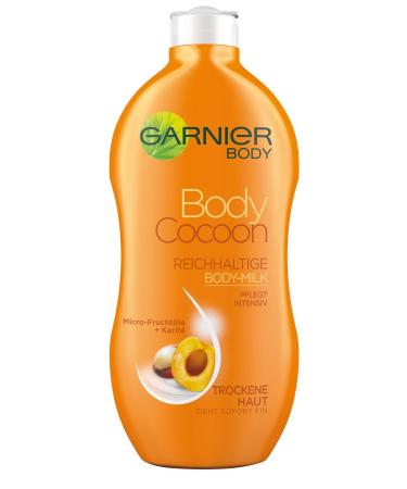 Garnier Body-Milk for dry skin protects and regenerated rich with micro fruit oils & shea butter body cocoon 6-pack (6 x 400 ml)