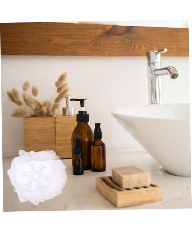 2pcs Soft Bath Ball & Exfoliating Shower Pouf - Luxurious Bathing Accessories for Girls - Cotton Loofah & Back Scrubber - Ideal for Relaxing Showers - Buy Online on GoSupps.com