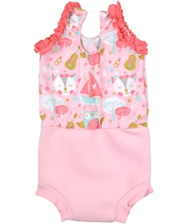 Happy Nappy Costume with Reusable Swim Nappy Owl & the Pussycat 3-8 Months | Splash About - Buy Online on GoSupps.com