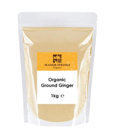 Organic Ginger Ground 1kg by Manor Springs Organic
