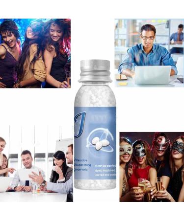 Tooth Repair Granules Shapeable Gutta Percha Broken Tooth Repair Adhesive Kit DIY Heat Fit Beads Instant Filling Repair Tooth Hole Broken Tooth Between The Teeth (3 Pcs) - Buy Online on GoSupps.com