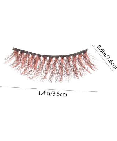 minkissy 4 Pairs Faux Lashes Faux Eyelashes Wedding Nupec Natural False Eyelashes Natural Fake Lashes Women False Eyelashes False Eyelashes Fluffy Make up Fake Eyelashes Miss Imitation - Buy Online on GoSupps.com