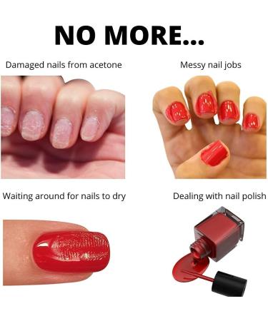 GelMate Semicured Gel Nail Wraps - Terracotta | 20 Strips Real Gel Nail Polish Stickers | UVLED Lamp Required - Buy Online on GoSupps.com