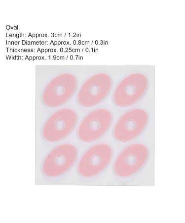Soft Foam Callus Cushion in Oval Pink - Anti-Wear Foot Patch with Air Permeability - Buy Online on GoSupps.com