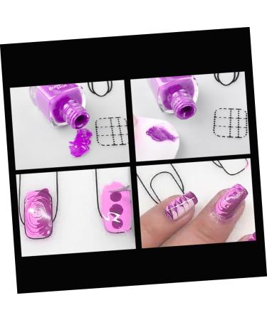 Healeved Manicure Mat Tools Nail Sticker Guide Nail Art Stamping Mat Nail Accessories Nail Art Transfer Tool Nail Stamp Plate Nail Art Mat Nail Art Tool Earth Tones Nail Supplies 40.5*30.5cm As Shown - Buy Online on GoSupps.com