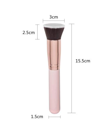 Jeopoom Rose Gold Makeup Brush Ideal Foundation & Cosmetic Brush for Polishing & Blending - Buy Online on GoSupps.com