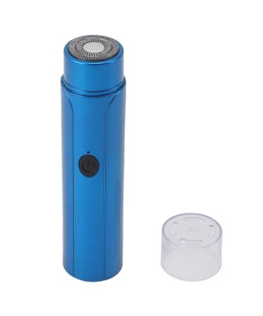 Electric Shaver Labor Saving Efficient Fast Charging Compact Cordless Shaver for Business Trips (Blue)