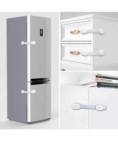 Child Safety Cupboard & Drawer Locks - Lookka 3M Adhesive Adjustable Strap 12 Pack - Childproof Kitchen Security - Buy Online on GoSupps.com