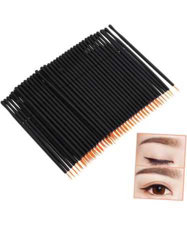 Beavorty 200 pcs Makeup Tools Eyeliner for Girls Disposable Eyeliner Applicator makeup brush mediumx2pcs Blackx2pcs - Buy Online on GoSupps.com