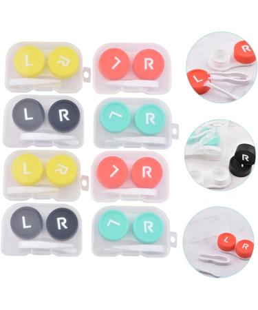 GATUIDA 24-Pack Colored Contact Lens Containers - Practical Case & Holder for Eye Care | International Shipping Available - Buy Online on GoSupps.com