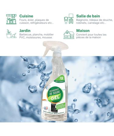 Soda Gel for All-Purpose Cleaning - 2 x 750ml | Floor to Ceiling Solution - International Shipping - Buy Online on GoSupps.com