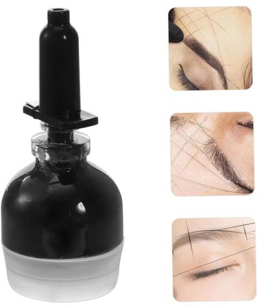 DOITOOL String Ink Line Box Ink Line Ruler Black in The Black Mete Mee Eyebrow Positioning Tool Bottled Vial 6.5x2.6cm Black - Buy Online on GoSupps.com