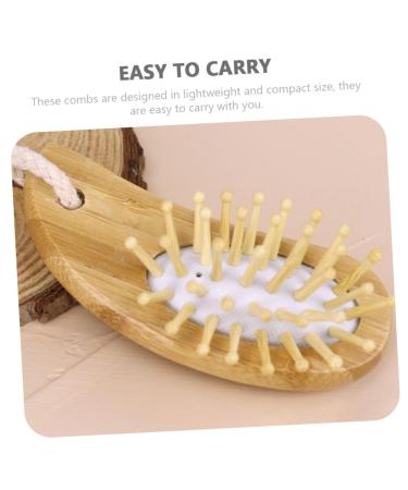 Buy 2-Piece Beech Wood Hair Comb Set - Antistatic Scalp Massage & Combat Hair Struggles - Perfect for Women - Buy Online on GoSupps.com
