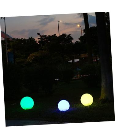 Decorative Night Lights Outdoor Landscape Lights Rechargeable Nightlight Lawn Landscape Lights Driveway Lights LED Luminous Light Globe Shaped Lamp Night Lamp Solar Light Lawn Lamp (As Shown) - Buy Online on GoSupps.com